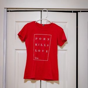 Porn Kills Love T-shirt